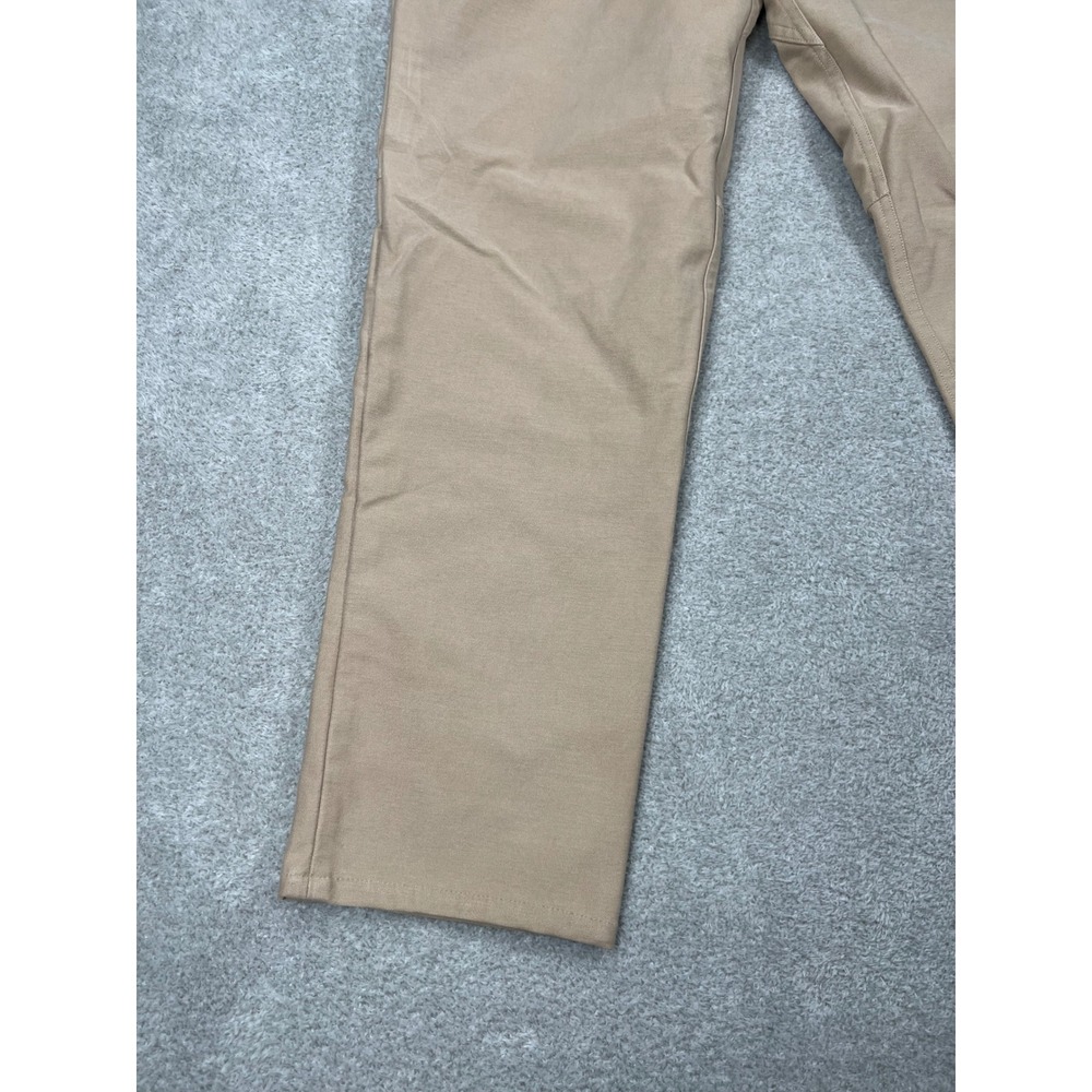 Lululemon ABC Slim-Fit Pant 36 Raw Linen Utilitech 32 Inseam Tapered Chino Mens - Picture 11 of 12